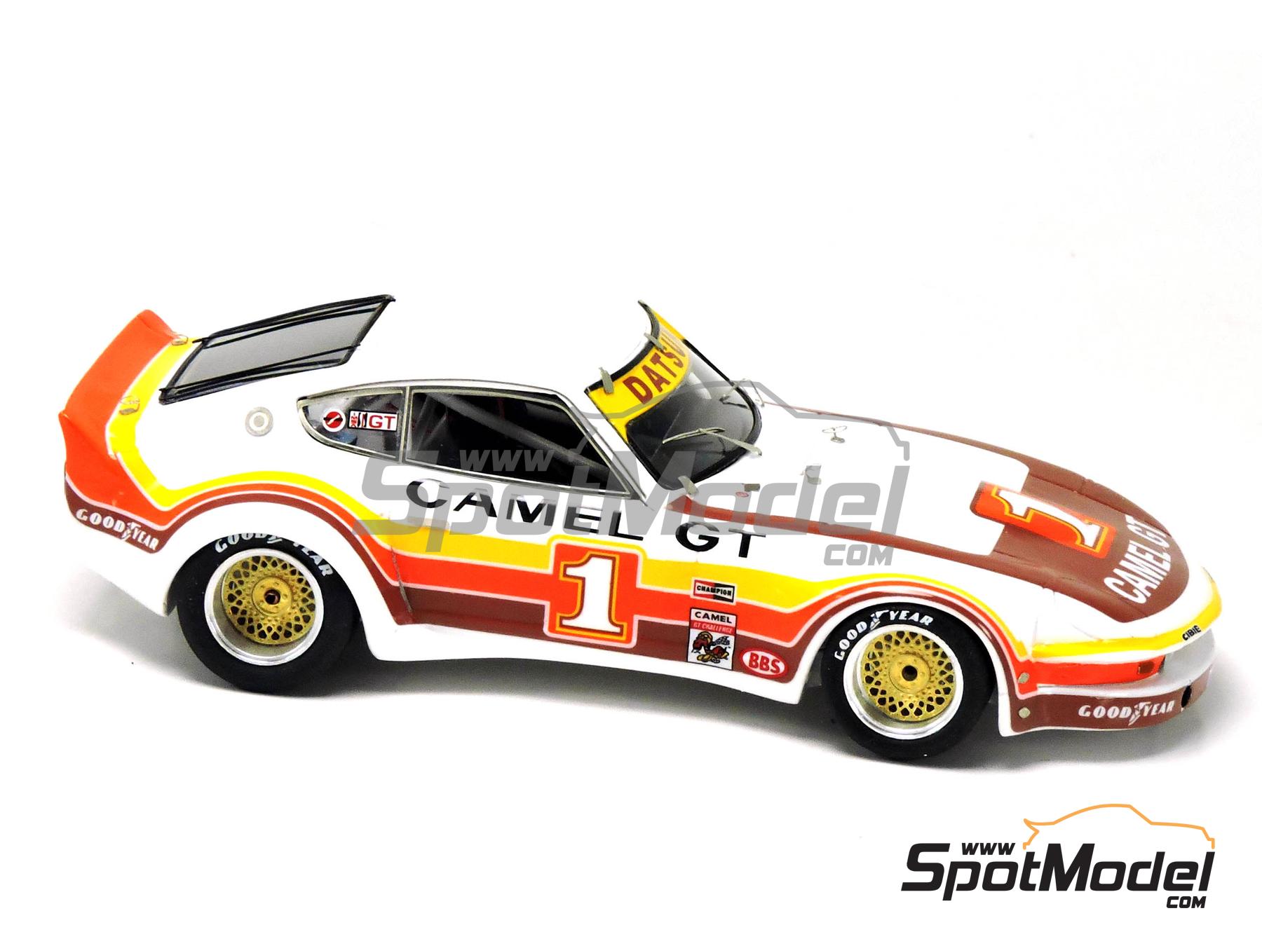 Arena Modelli ARE1159 Car scale model kit 1 43 scale Datsun 240Z Camel GT Pace car Bob Sharp Team sponsored by Camel 1 IMSA 70s ref. ARE1159 SpotModel